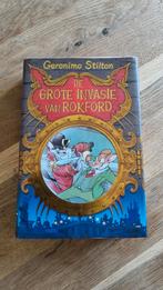 Geronimo Stilton - De Grote Invasie van Rokford, Ophalen of Verzenden, Gelezen, Geronimo Stilton, Fictie algemeen