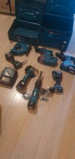 18v makita set, Doe-het-zelf en Verbouw, Gereedschap | Boormachines, Ophalen of Verzenden, Zo goed als nieuw