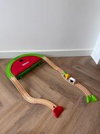 Heel goed Brio houten trein speelkoffer 33711 brug wagon set, Kinderen en Baby's, Ophalen of Verzenden, Zo goed als nieuw, Overige typen