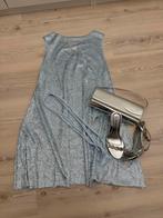 Carnaval glitter outfit: jurkje, schoenen & clutch, Kleding | Dames, Ophalen, Gedragen