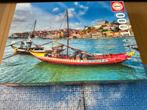 Puzzel 1000 stukjes: boten bij Porto, Ophalen of Verzenden, 500 t/m 1500 stukjes, Zo goed als nieuw, Legpuzzel