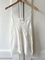 Les Favorites top met kant zijde creme, maat S - NP 99,95, Wit, Nieuw, Ophalen of Verzenden, Maat 36 (S)