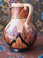 Mooie oude vaas uit Engeland van Chameleon plateel 20 cm., Antiek en Kunst, Antiek | Vazen, Ophalen of Verzenden