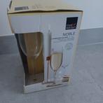 Champagne glazen 21cl (4x) NIEUW in verpakking, Ophalen, Glas of Glazen, Nieuw, Glas