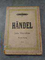 Händel Bladmuziek Judas Maccabaus, Muziek en Instrumenten, Bladmuziek, Gebruikt, Ophalen of Verzenden, Artiest of Componist, Klassiek