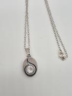 Zilveren Ketting Karl Laine Finland 925, Met hanger, Gebruikt, Verzenden, Zilver