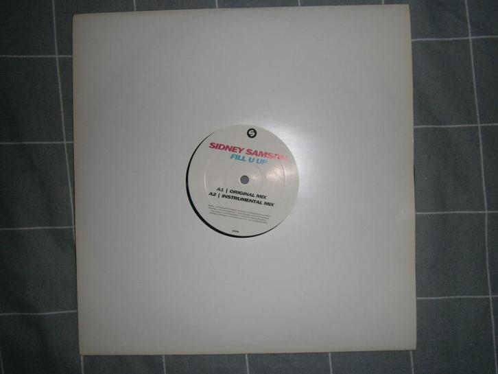 Sidney Samson – Fill U Up. 2010. Single Sided 12" . Trance, Cd's en Dvd's, Vinyl | Dance en House, Zo goed als nieuw, Dance Populair