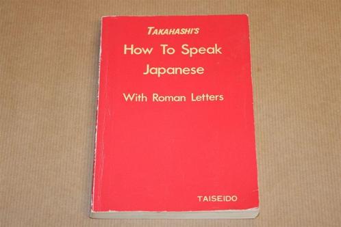 How to speak Japanese with Roman letters, Boeken, Woordenboeken, Gelezen, Nederlands, Overige uitgevers, Ophalen of Verzenden