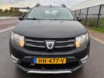 Dacia SANDERO 0.9 TCe Stepway Laureate, Auto's, Voorwielaandrijving, Gebruikt, Zwart, Origineel Nederlands