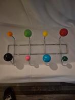 Vintage Spoetnik kapstok met gekleurde ballen, Ophalen of Verzenden, Gebruikt, Wandkapstok, Minder dan 100 cm