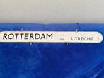 NS spoorwegen stations bestemmingsbord, Verzamelen, Spoorwegen en Tramwegen, Ophalen of Verzenden, Gebruikt, Trein, Overige typen