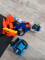Nerf pistolen en bestuurbare auto, Ophalen of Verzenden, Gebruikt