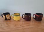 Vintage mokken, jaren '70, Huis en Inrichting, Keuken | Servies, Ophalen of Verzenden, Zo goed als nieuw, Overige stijlen, Kop(pen) en/of Schotel(s)