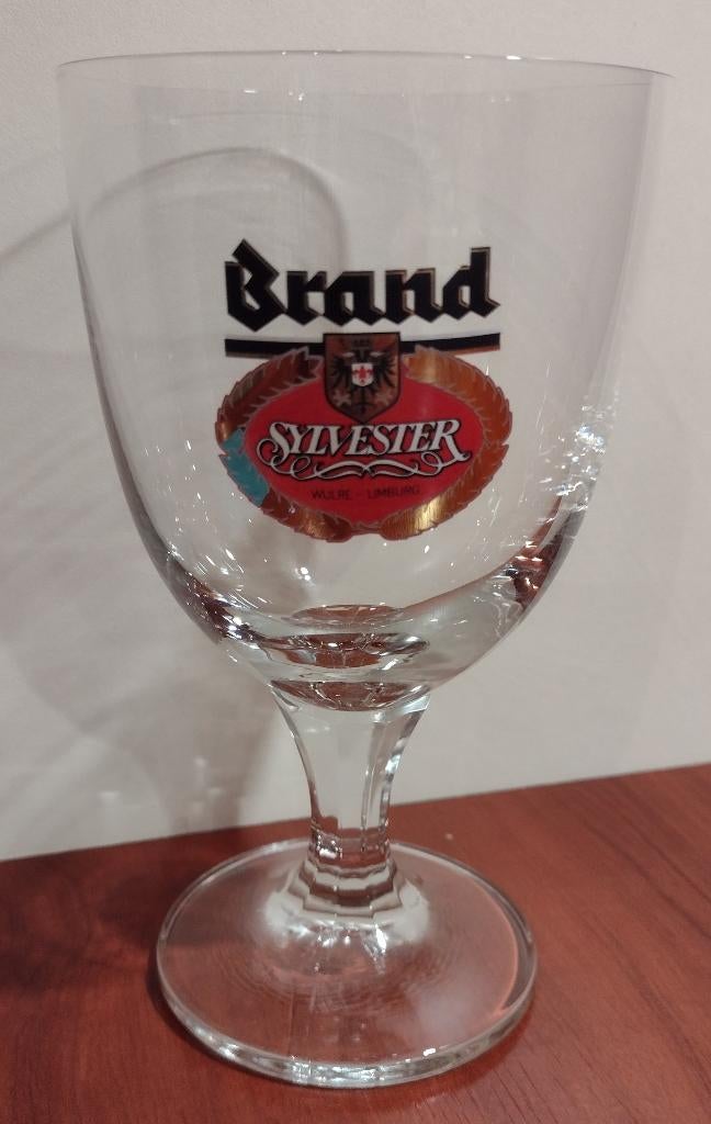 Brand Sylvester Glas 20cl. (A), Ophalen of Verzenden, Zo goed als nieuw, Glas of Glazen, Brand