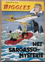 BIGGLES - HET SARGASSO-MYSTERIE - STRIPBOEK - 1977, Boeken, Eén stripboek, Ophalen of Verzenden, Zo goed als nieuw