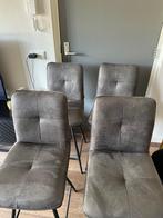 4x Barstoel/barkruk met draaisysteem, Ophalen, Draaibaar, 60 tot 90 cm, Zo goed als nieuw