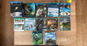 BBC Earth grote bluray collectie met div. boxsets (37 discs) beschikbaar voor biedingen