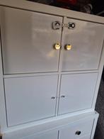 2x kallax kast met 4 vakken, Huis en Inrichting, Kasten | Secretaires, Ophalen, Gebruikt