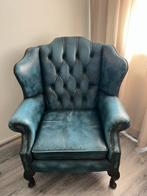 Echte chesterfield fauteuil, Antiek en Kunst, Ophalen