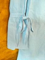 Leuke lange blouse blauw wit gestreept maat M Up Fashion., Up2Fashion, Blauw, Knielengte, Maat 38/40 (M)