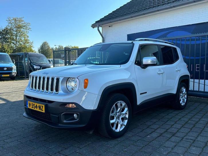 Jeep Renegade 1.6 MultiJet Limited / AIRCO / CAMERA / KEYLES, Auto's, Bestelauto's, Bedrijf, Te koop, ABS, Achteruitrijcamera