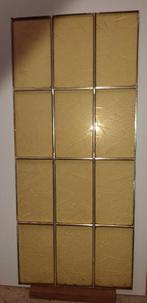 raam glas in lood, Doe-het-zelf en Verbouw, Glas en Ramen, Ophalen, Gebruikt, Minder dan 80 cm, Glas in lood