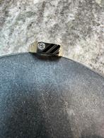 14k Gouden Pinkring, Sieraden, Tassen en Uiterlijk, Ringen, 19 tot 20, Heer, Nieuw, Ophalen of Verzenden