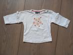 K201 Wit shirtje Babyface maat 56, Kinderen en Baby's, Babykleding | Maat 56, Babyface, Meisje, Ophalen of Verzenden, Zo goed als nieuw