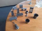 Miniatuur Tinnen Meubeltjes Set, Ophalen, Zo goed als nieuw