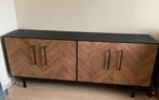 Visgraat Dressoir, Ophalen, Met deur(en), Zo goed als nieuw, 200 cm of meer