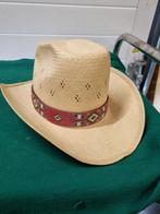 cowboy hoed artel 6 ¾ / 54 vintage strohoed, Ophalen of Verzenden