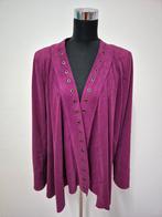 Jas65 - Paarsroze Sheila de Vries voor Witteveen jasje mt L, Kleding | Dames, Ophalen of Verzenden, Zo goed als nieuw, Blauw