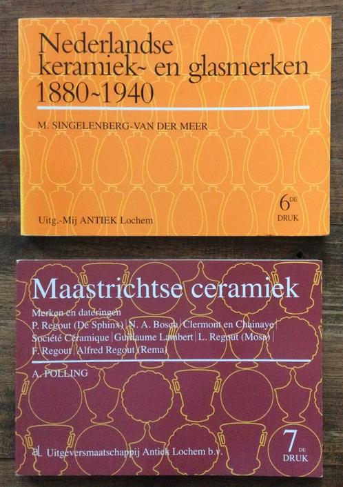 Nederlandse keramiek- en glasmerken, Antiek en Kunst, Antiek | Keramiek en Aardewerk, Ophalen of Verzenden