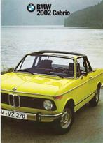 BMW 2002 Cabriolet Folders, Ophalen of Verzenden, Zo goed als nieuw, Overige merken