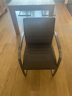 4 eetkamerstoelen, Ophalen, Gebruikt, Leer, Vier