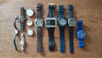 Lot horloges, Sieraden, Tassen en Uiterlijk, Horloges | Heren, Overige merken, Staal, Gebruikt, Staal