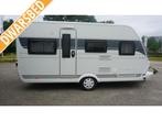 Hobby De Luxe 455 UF vast bed,, Caravans en Kamperen, Caravans, Ringverwarming, Overige typen, Rondzit, Hobby