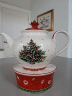 Theepot met Stoof Kerst Villeroy en Boch Toy's Delight, Ophalen of Verzenden