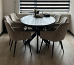 Eettafel, Huis en Inrichting, Ophalen, 50 tot 100 cm, Zo goed als nieuw, Vijf personen of meer