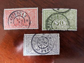 NL 1907; serie TBC-zegels LEES beschikbaar voor biedingen