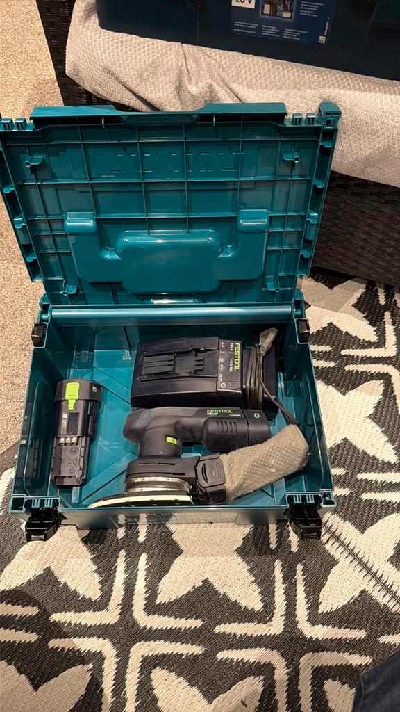 Festool DTSC 400 3,0 I-Plus 18V accu deltaschuurmachine set, Doe-het-zelf en Verbouw, Gereedschap | Schuurmachines, Zo goed als nieuw