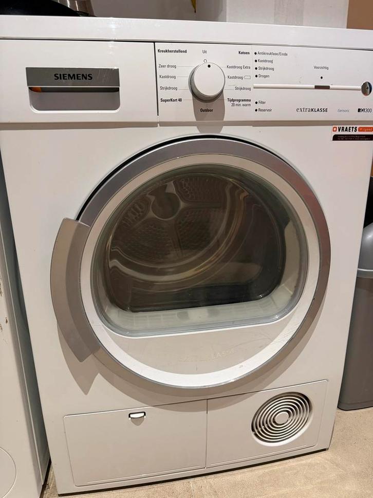 Siemens Condensdroger - Betrouwbaar en Efficiënt, Witgoed en Apparatuur, Wasdrogers, Gebruikt, Condens, Voorlader, 6 tot 8 kg