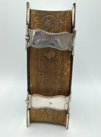 Bijbel met zilveren sloten , E. Wientjes / Ootmarsum, 1831, Antiek en Kunst, Verzenden, Zilver