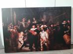 Schilderij 'De Nachtwacht'  Rembrandt, Ophalen, 100 tot 125 cm, 75 cm of meer, Print
