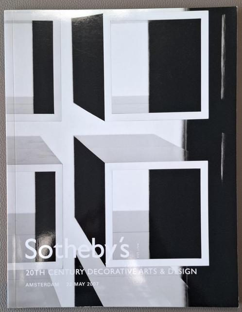 Sotheby’s Amsterdam 20th century decorative arts and design, Boeken, Kunst en Cultuur | Beeldend, Gelezen, Ophalen of Verzenden