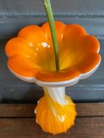 Murano - Oranje vintage vaasje!, Ophalen of Verzenden