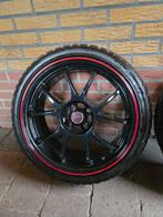 Fiat 500 Velgen + Winterbanden 17 inch, Auto-onderdelen, Ophalen, Gebruikt, Banden en Velgen, 17 inch