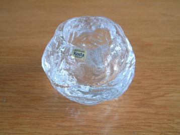 gave kandelaar waxinelicht Kosta Sweden snowball Ann Warff beschikbaar voor biedingen