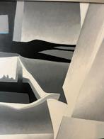 Ido Vunderink - abstract olieverfschilderij, Antiek en Kunst, Kunst | Schilderijen | Abstract, Ophalen