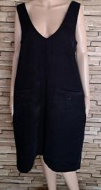 SISSY-BOY, zwarte Rib Overgooier/Jurkje met Zakken, L, Kleding | Dames, Jurken, Verzenden, Zwart, Maat 42/44 (L), Sissy-Boy